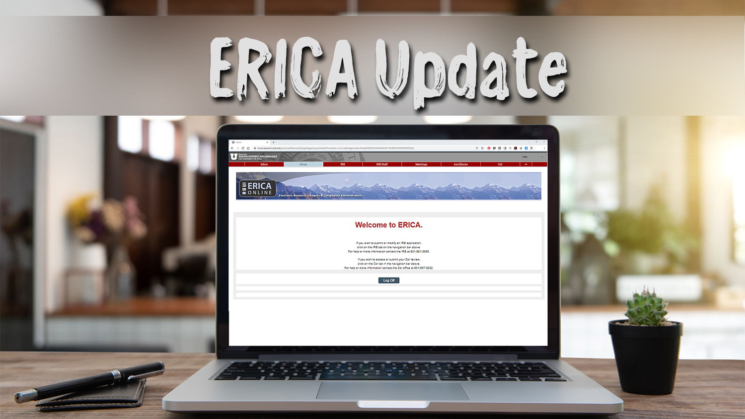 ERICA Update